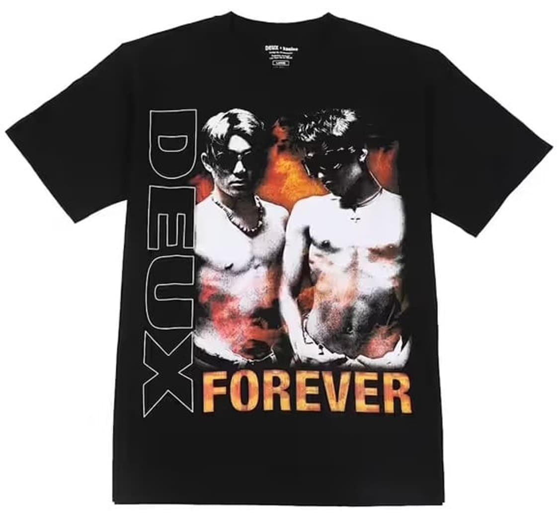 듀스 X 카시나 DEUX 포에버 반팔 티셔츠 L 상품이미지1