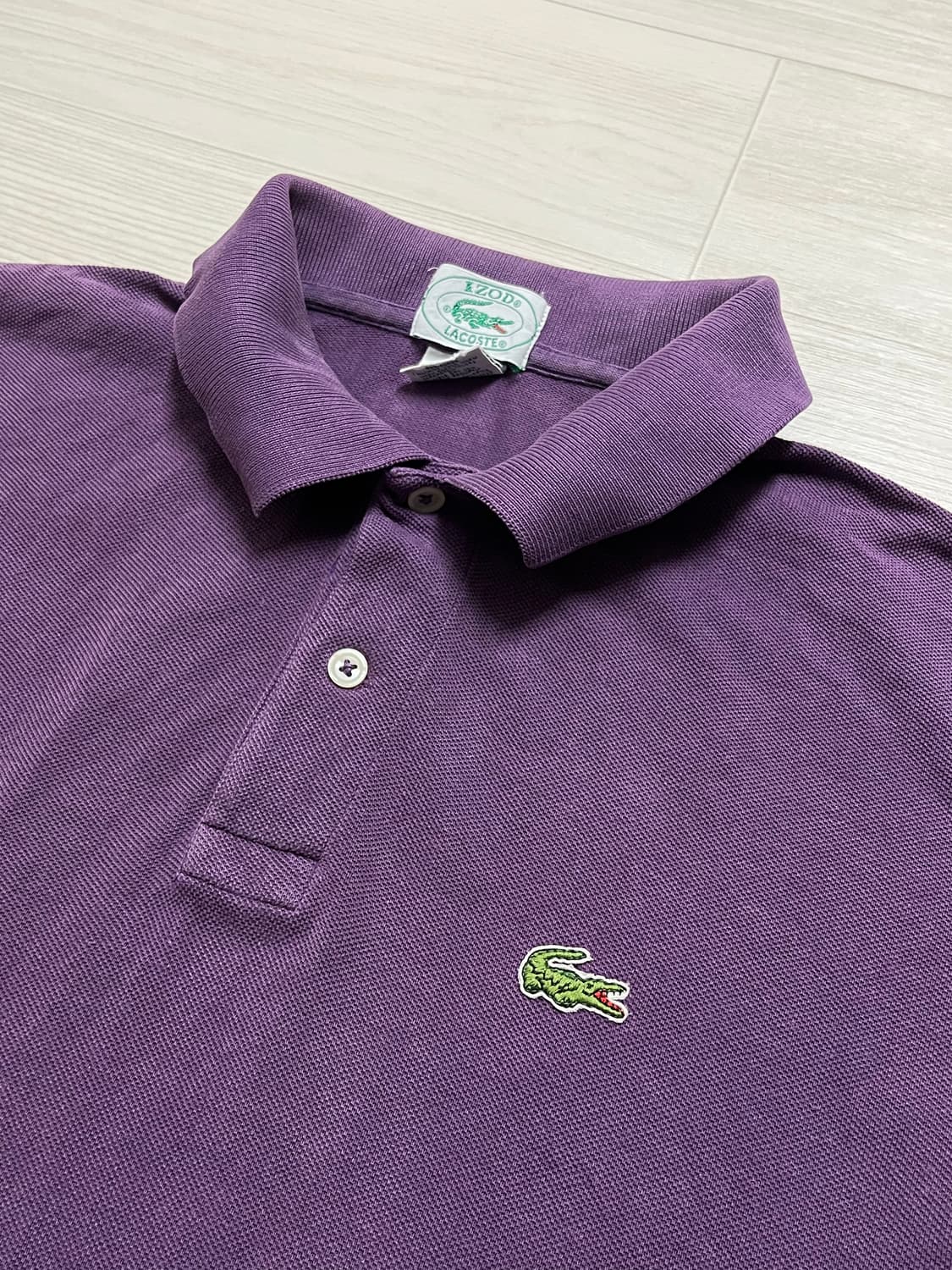 정품 빈티지 IZOD 라코스테 PK 카라티입니다 상품이미지2