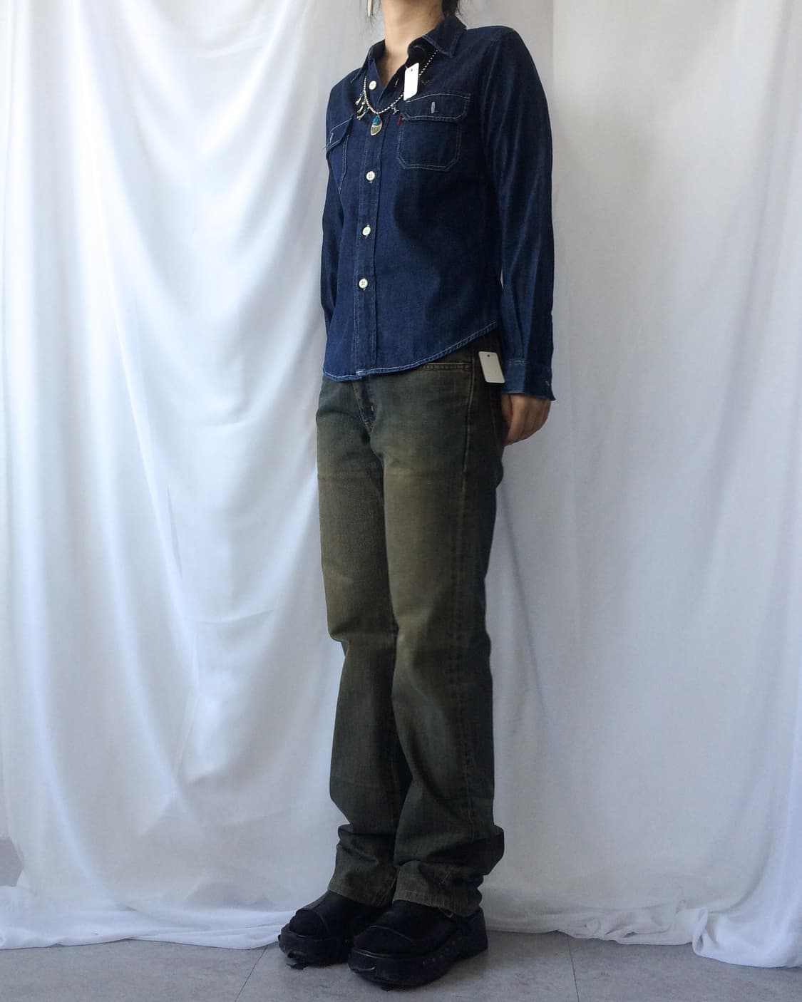 Levis red tap denim shirt 상품이미지5