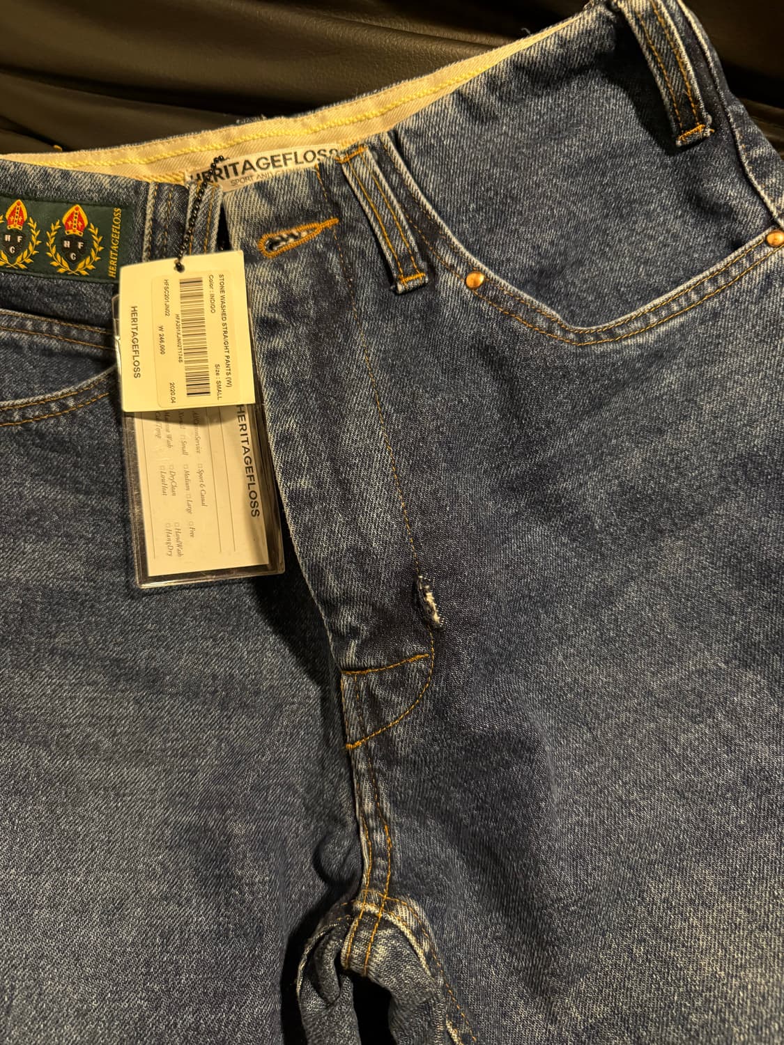 헤리티지플로스 데님 팬츠 상품이미지2