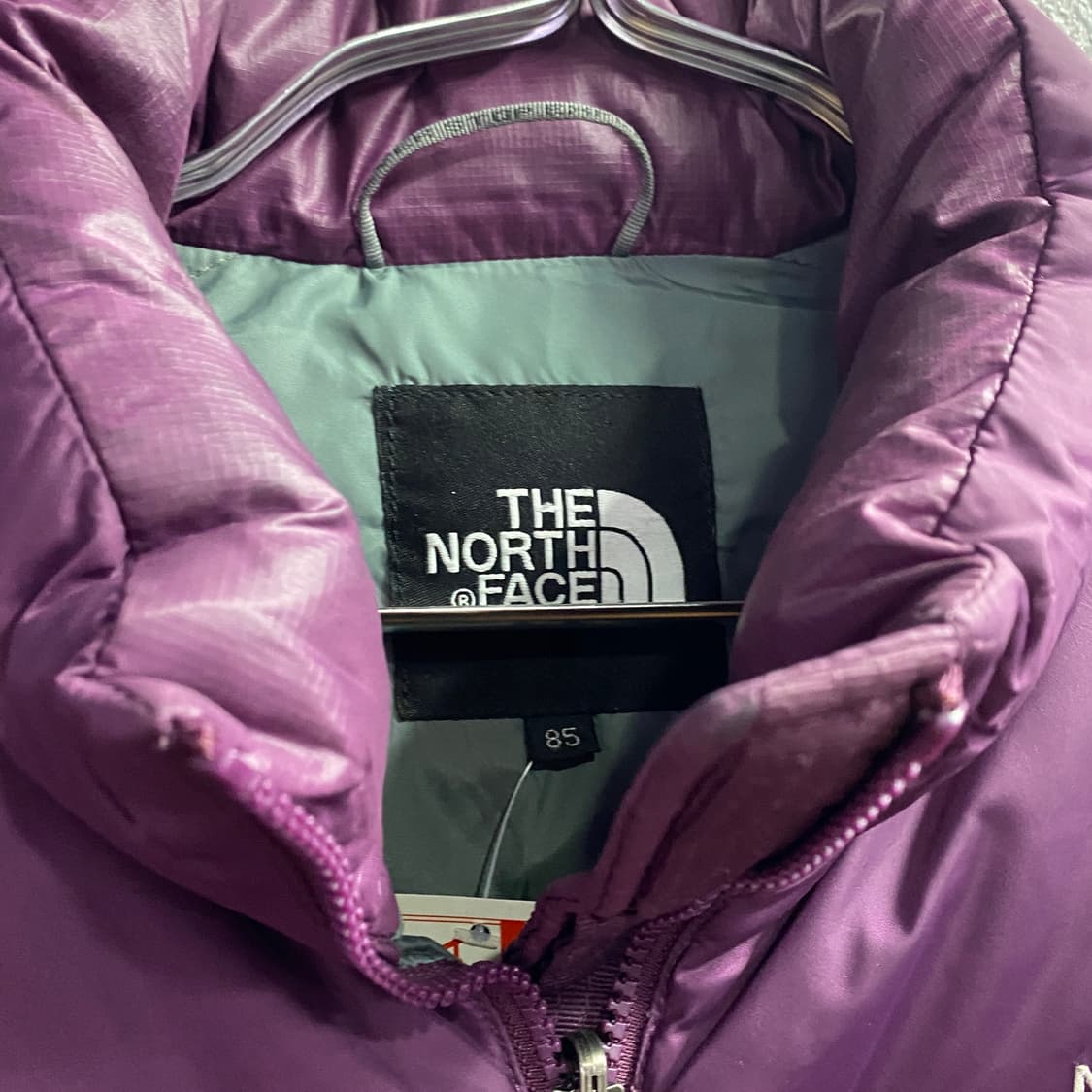 노스페이스 700 구스다운 퍼플 패딩 B3326 상품이미지3