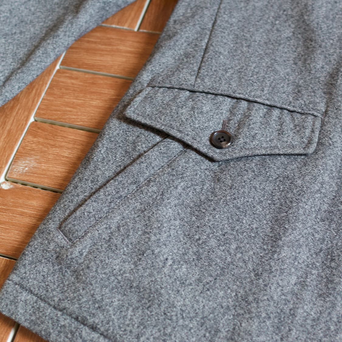 Niblick wool stand collar blazer jacket 상품이미지5