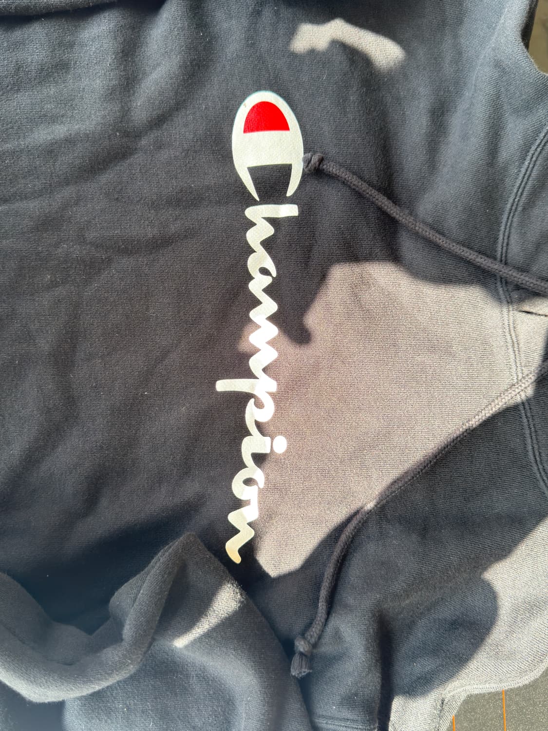 챔피온 스크립트 로고 후드 상품이미지2