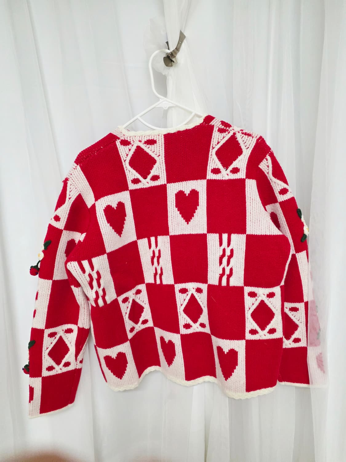크리스마스 레드 퐁퐁이 가디건 대장탬!! 상품이미지5