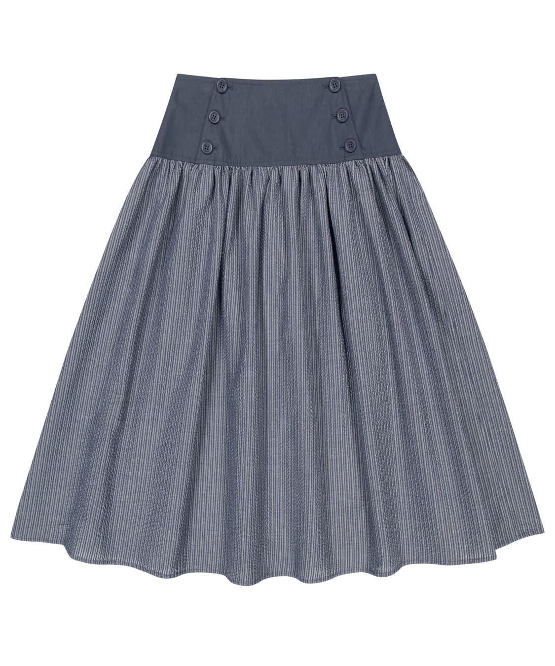 코이세이오 더블버튼 스커트 네이비 size1 상품이미지1