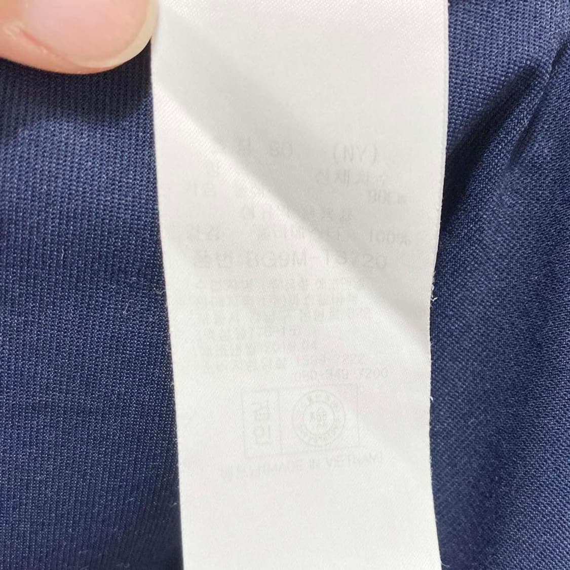 까스텔바작 여성골프반팔티 네이비 90 진스센스 상품이미지5