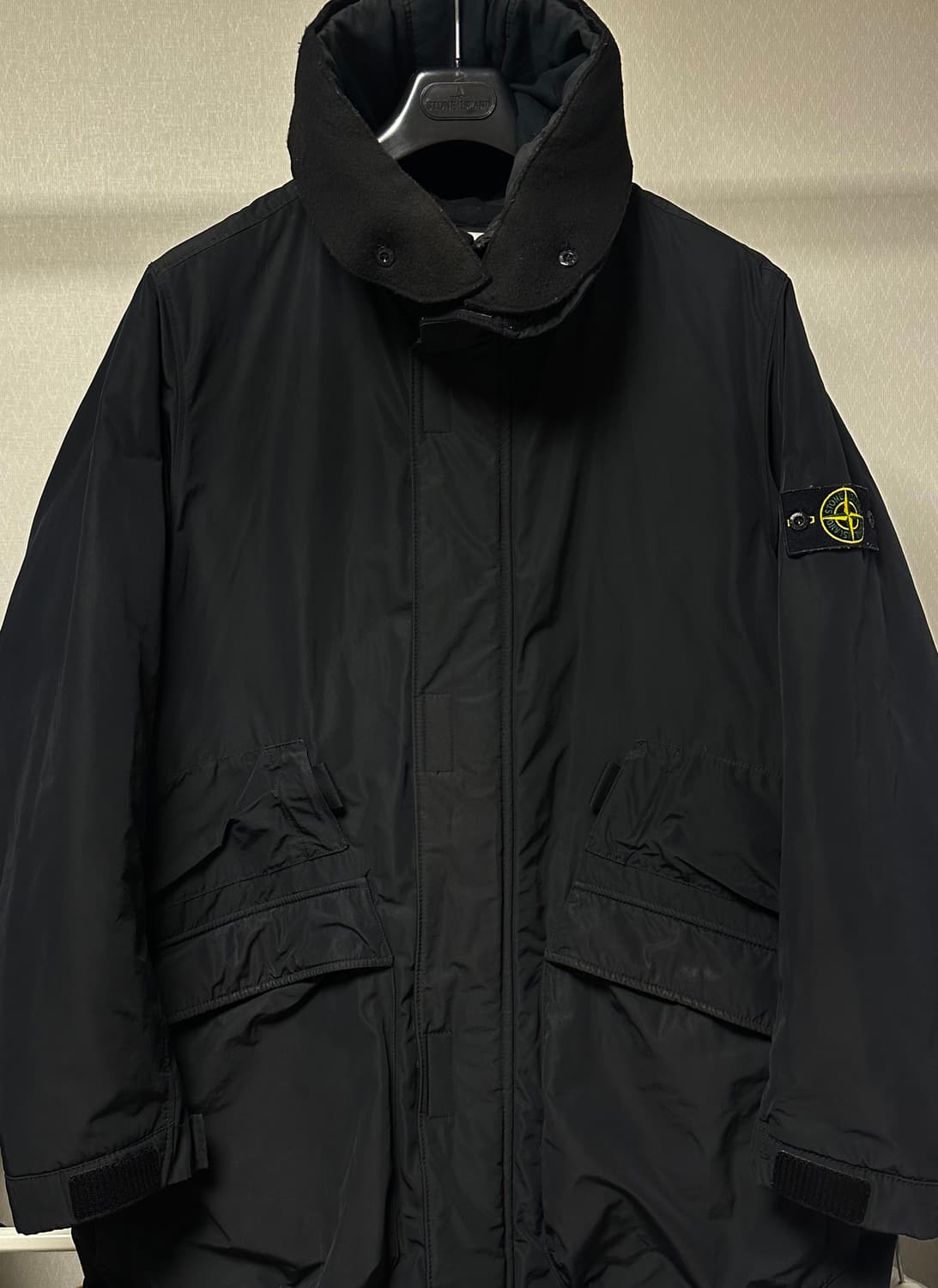 스톤아일랜드 마이크로랩스 탄창 롱패딩 XL(105-110) 상품이미지1