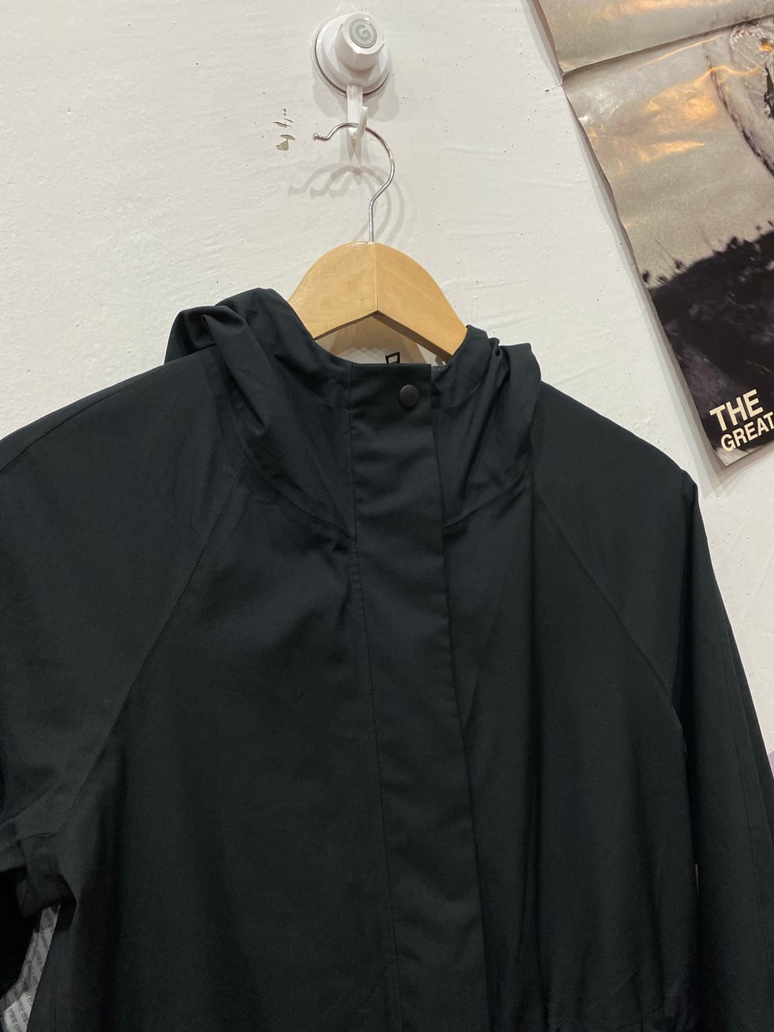 유니클로 블록테크 후드코트 M  상품이미지2