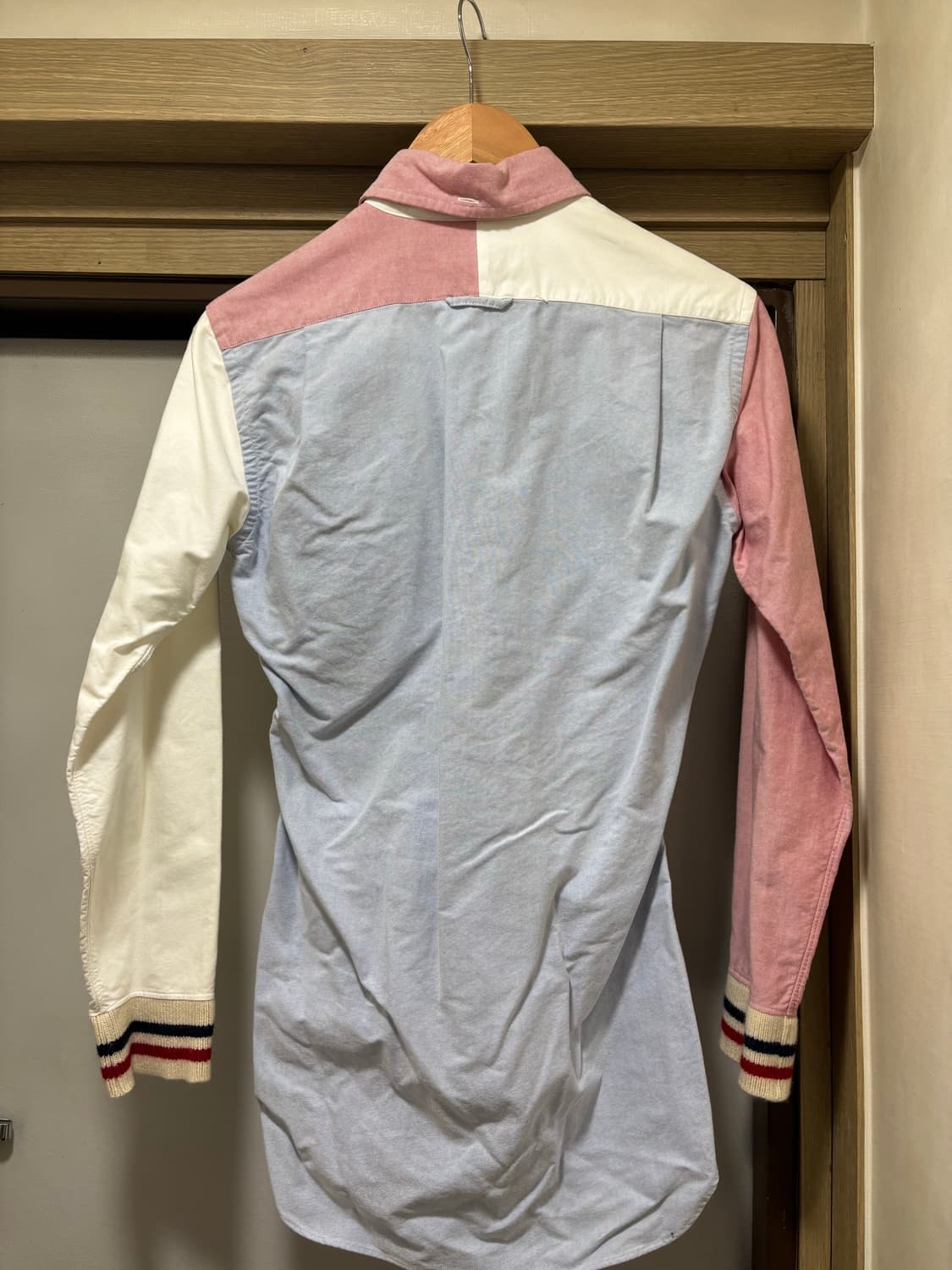 톰브라운 컬러블록 셔츠 (사이즈0) 상품이미지2