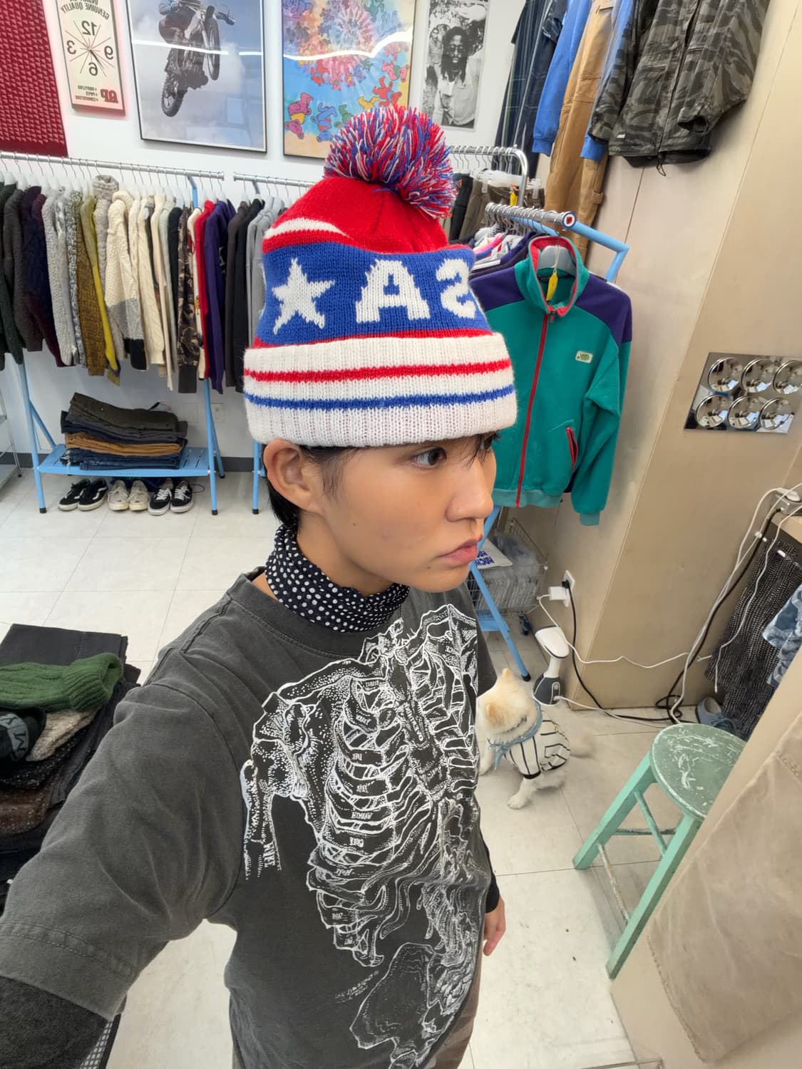 USA beanie 상품이미지3