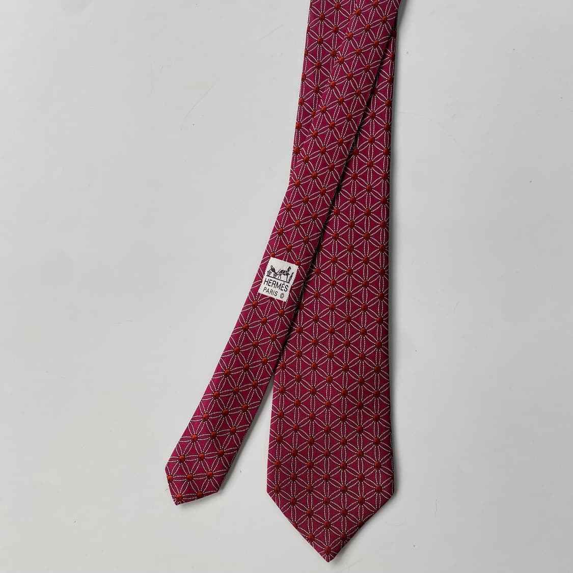 에르메스(HERMES) 명품 정품 넥타이 7.7cm 상품이미지2