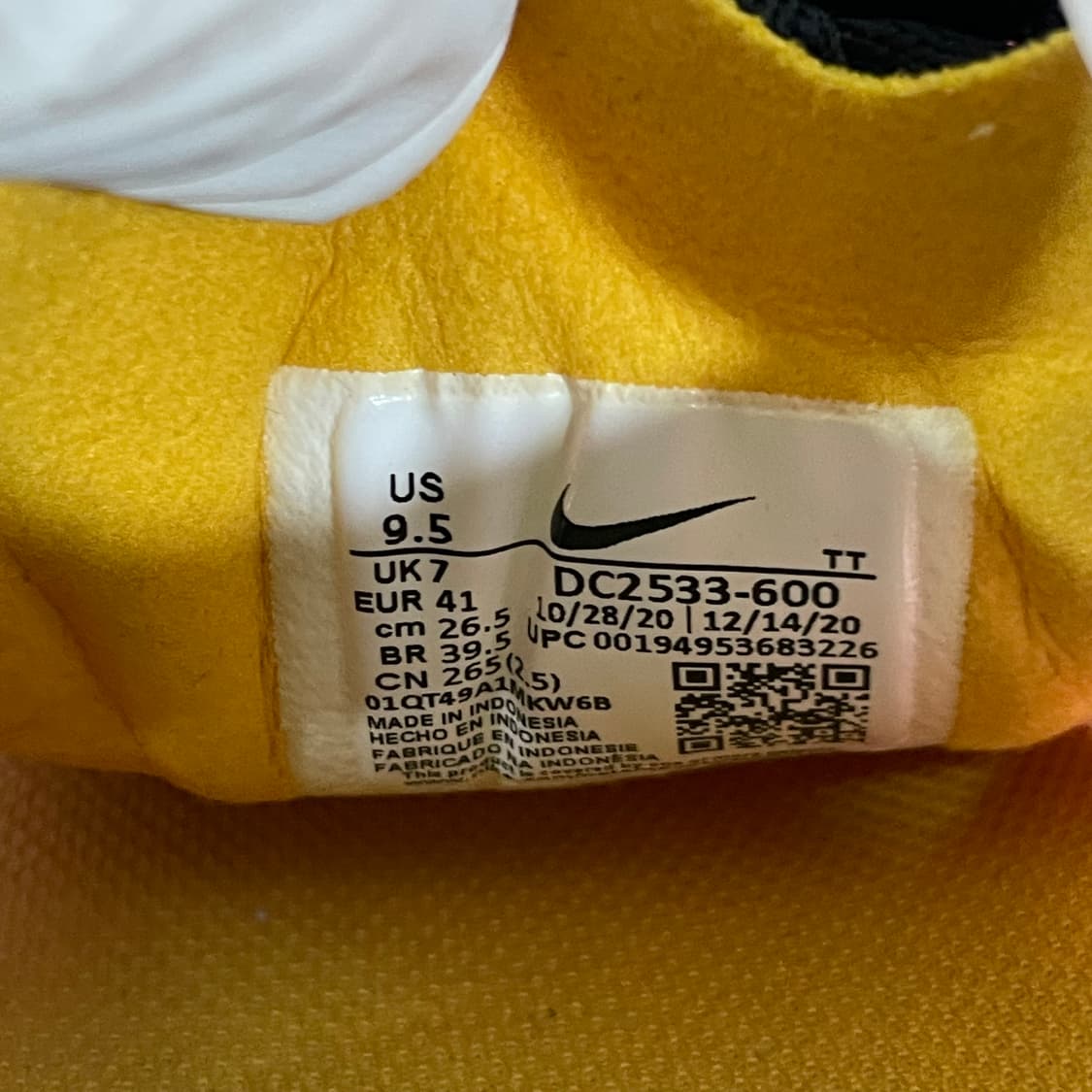 492) 나이키 와플 원 액티브 푸시아 265mm 상품이미지9