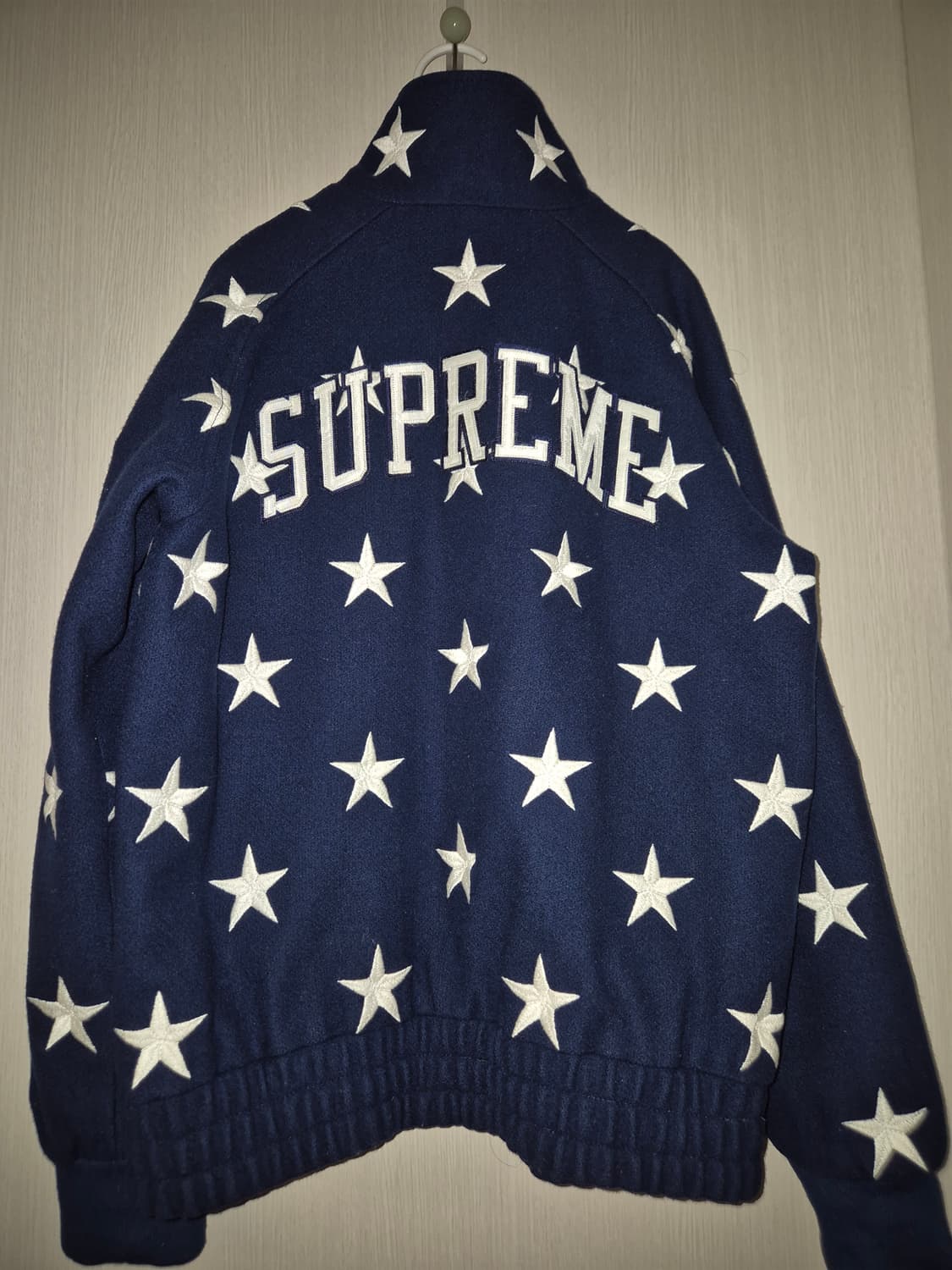 16fw Supreme Stars Zip Stadium Jacket L 상품이미지2