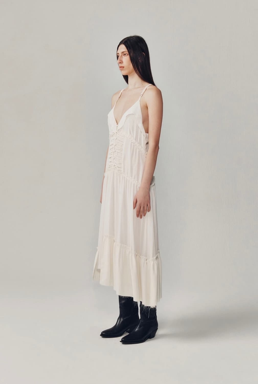 [새상품] 커렌트 Current 뷔스티에 롱원피스 상품이미지2