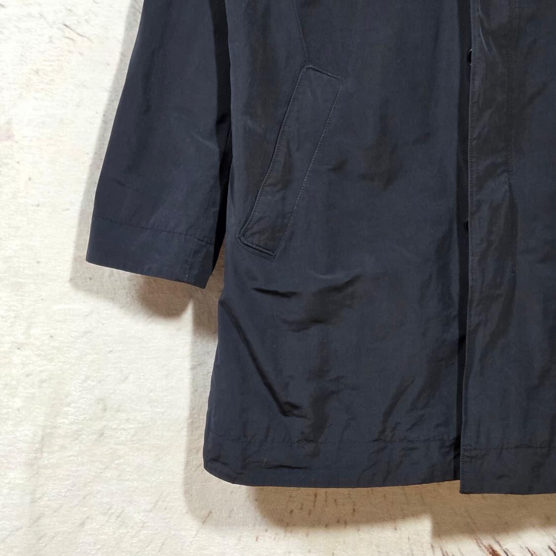 빈티지 네이비 롱 야상 자켓 상품이미지4