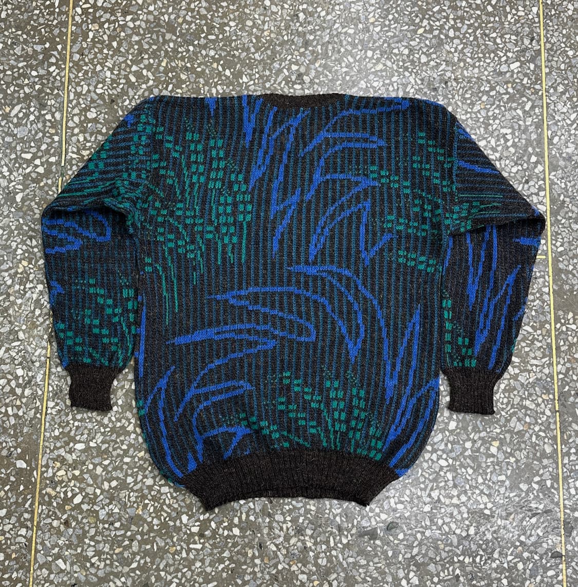 90s 빈티지 아크릴 니트 스웨터 L 상품이미지3