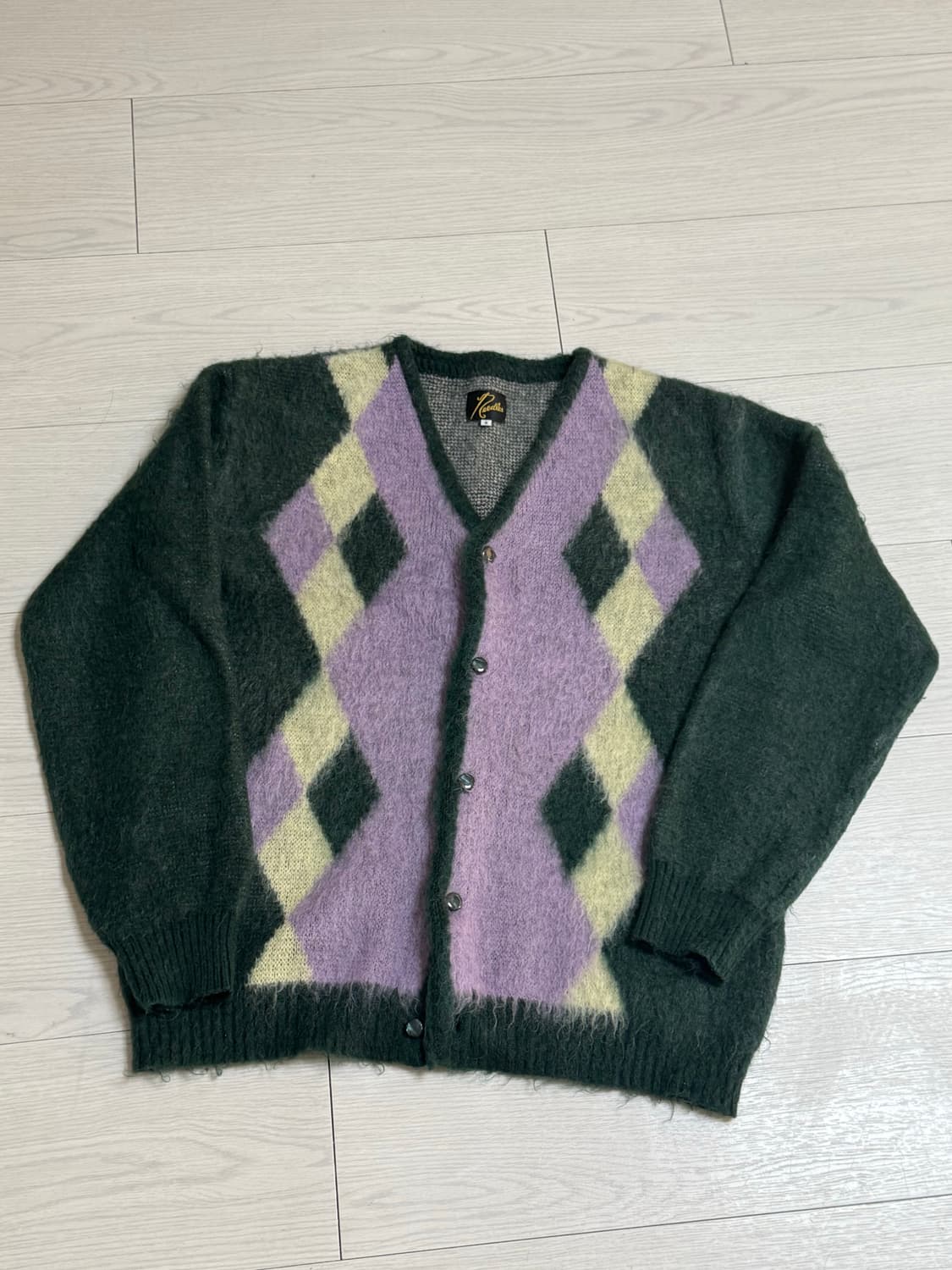 니들스 모헤어 가디건 S 상품이미지1