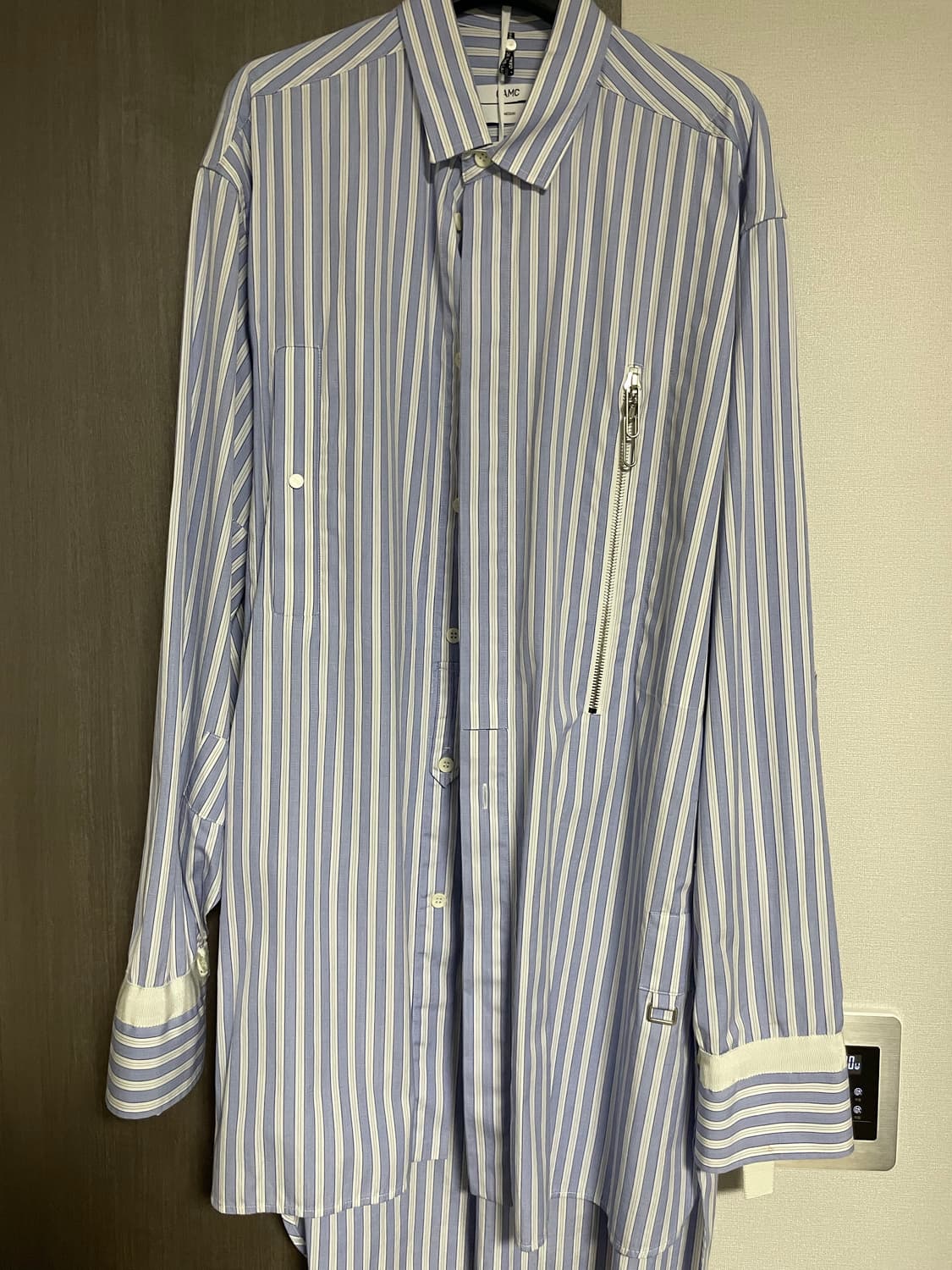 OAMC 오버사이즈 스트라이프 집락셔츠 상품이미지1