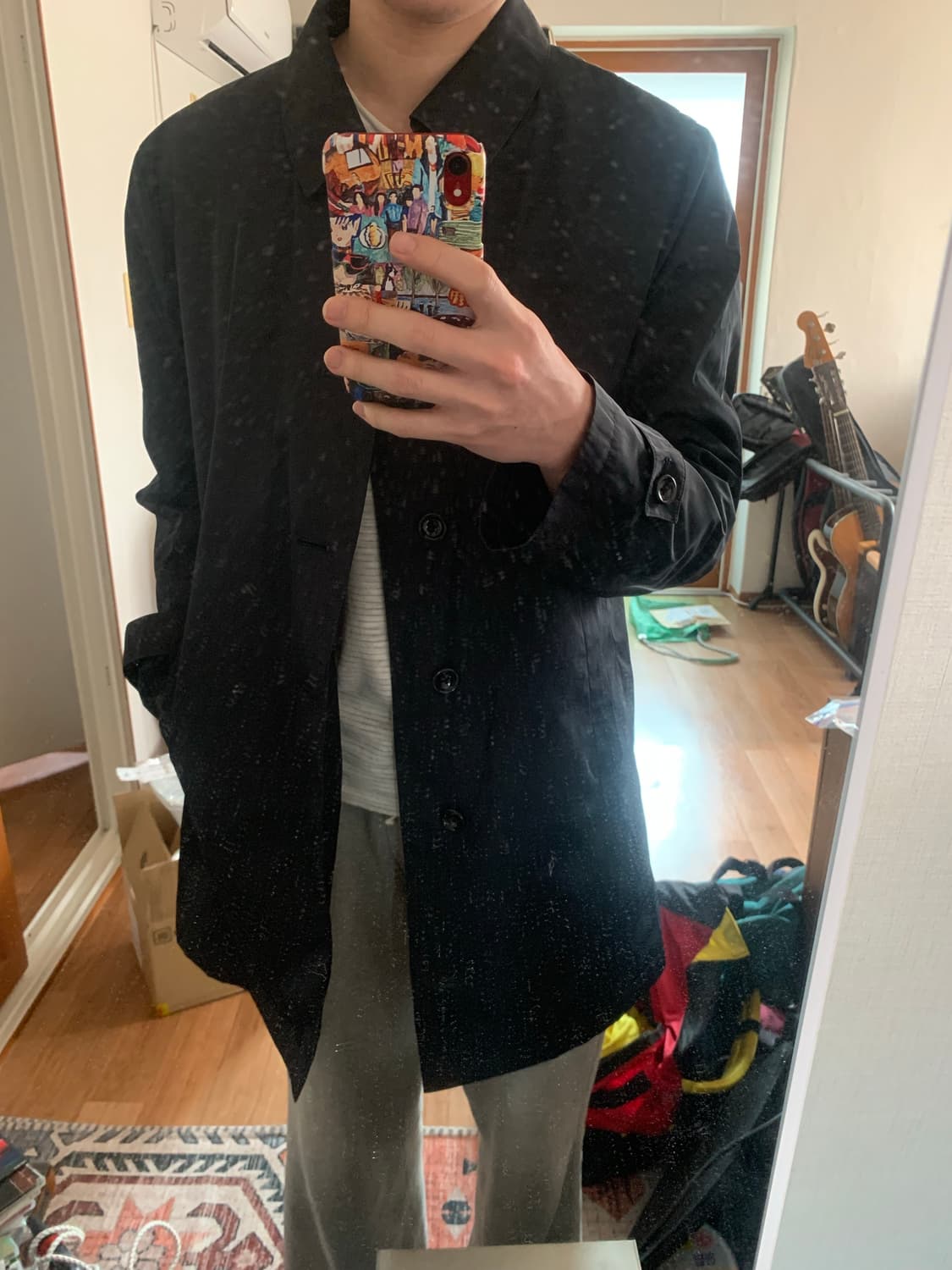 데저트 나일론 코트 상품이미지1