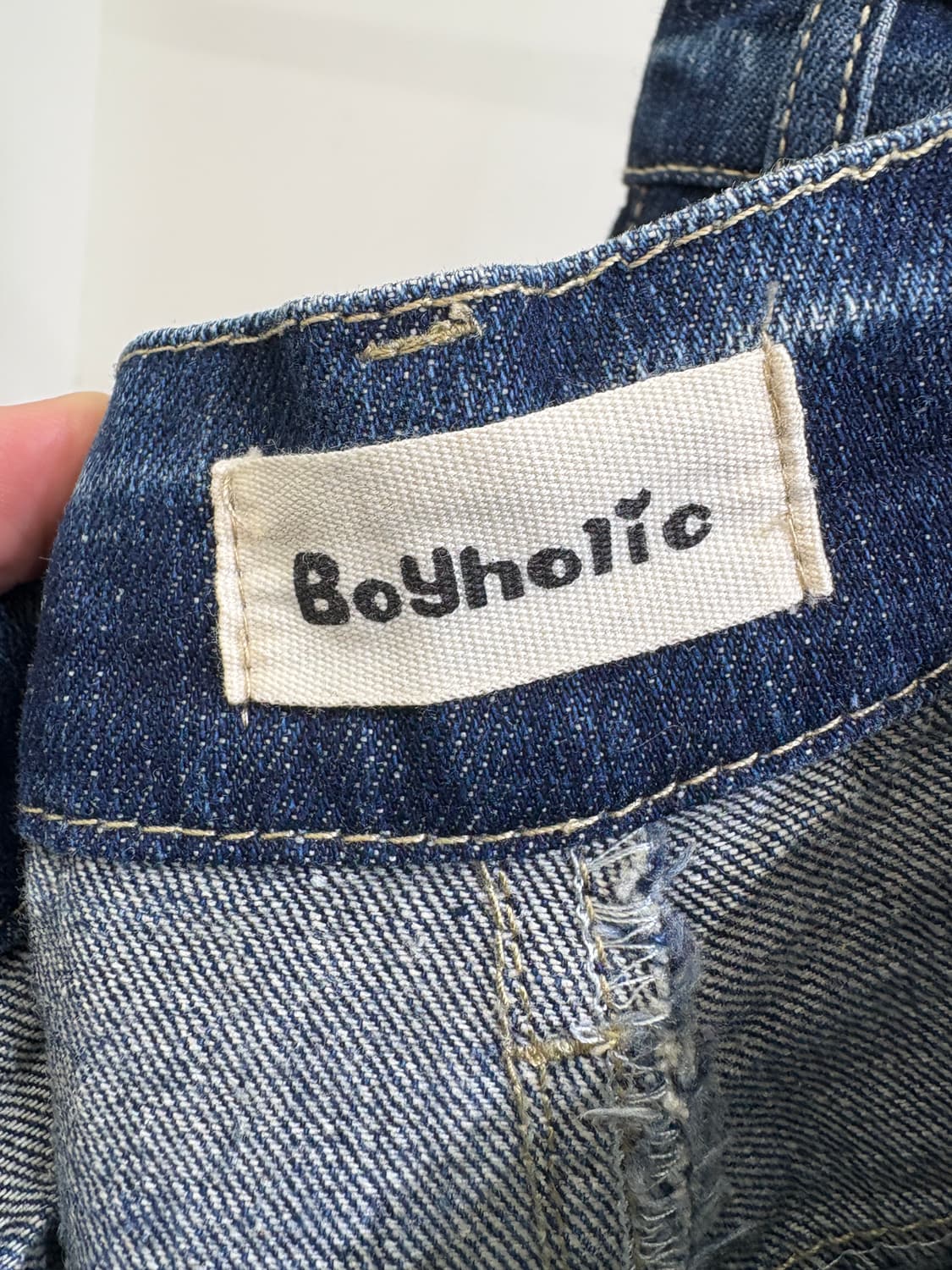 BOYHOLIO 데님 스커트 상품이미지6