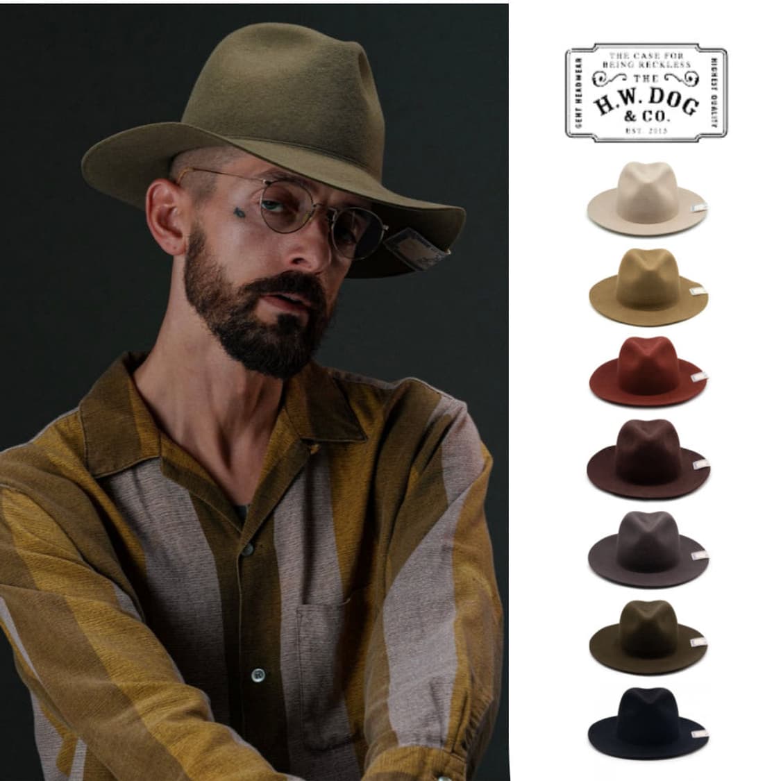 도그앤코 트래블러스 햇 페도라 상품이미지3