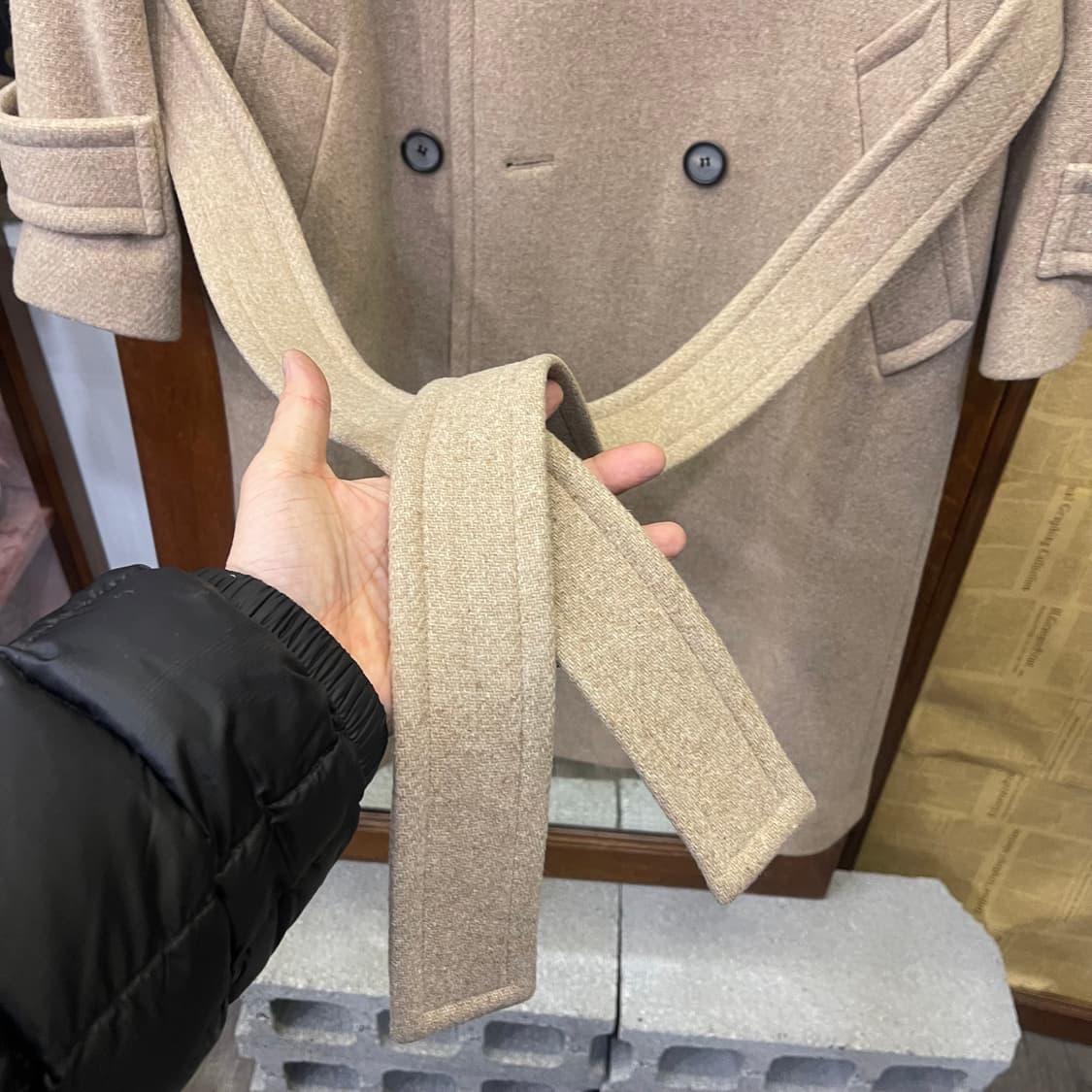 노미나떼 울 코트 상품이미지5