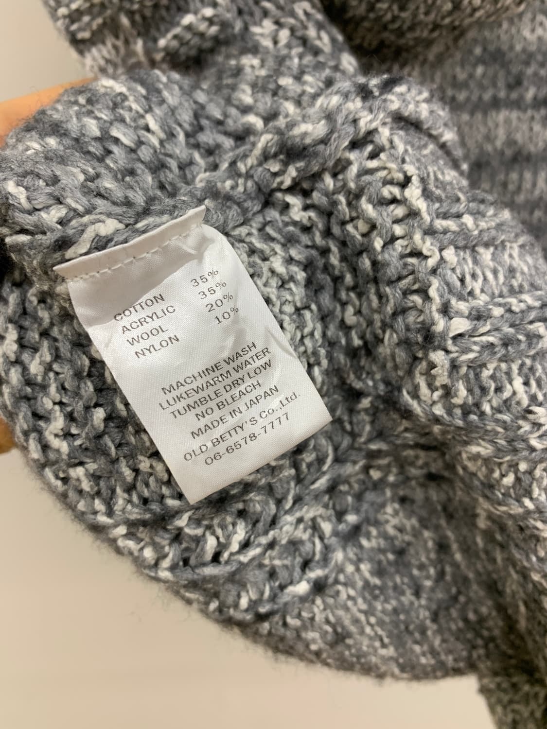 후드 니트 베스트 hoodie knit vest 상품이미지4