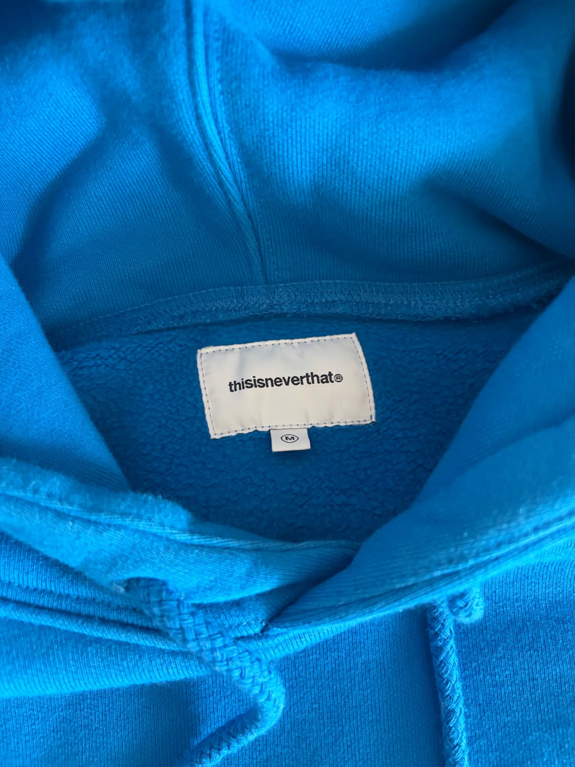 디스이즈네버댓 블루 후드티 m 상품이미지3