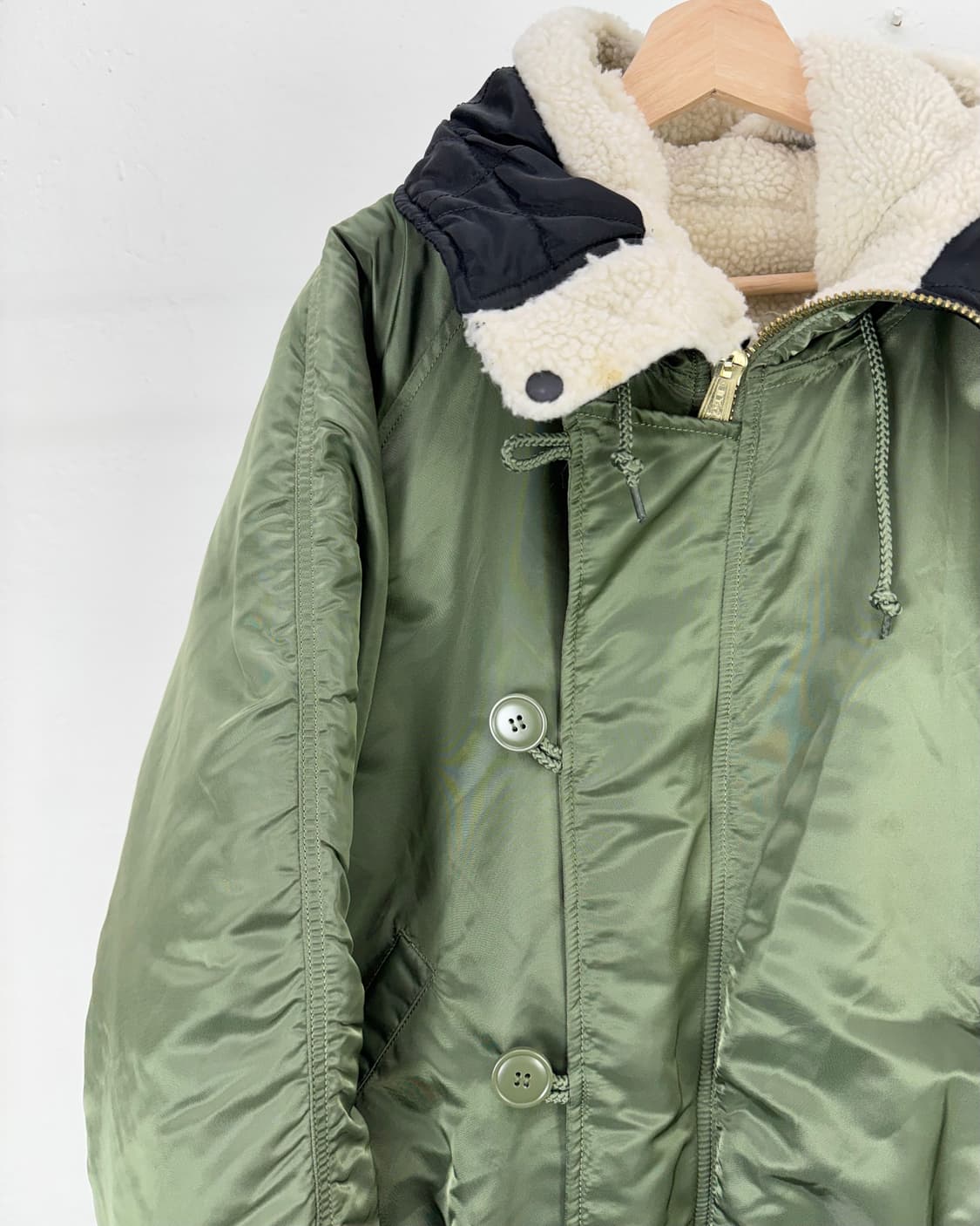 헬리녹스 x 알파인더스트리 리버서블 N-2B 쇼트 웨이스트 파카 자켓 상품이미지3