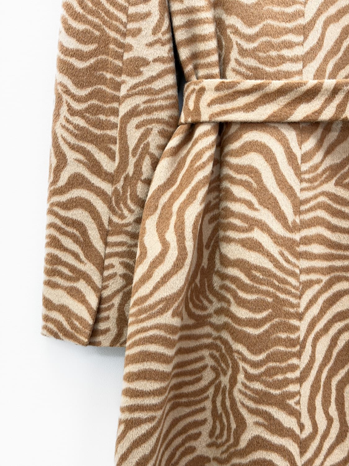 에스카다 by Margaretha Ley 지브라 패턴 앙고라 울 코트 상품이미지6