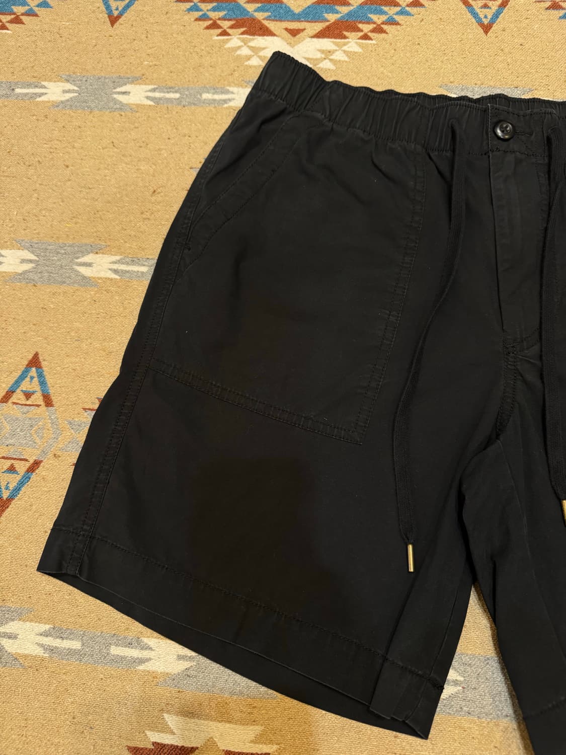 [M] 폴로 랄프로렌 스트링 퍼티그 쇼츠 블랙 상품이미지2