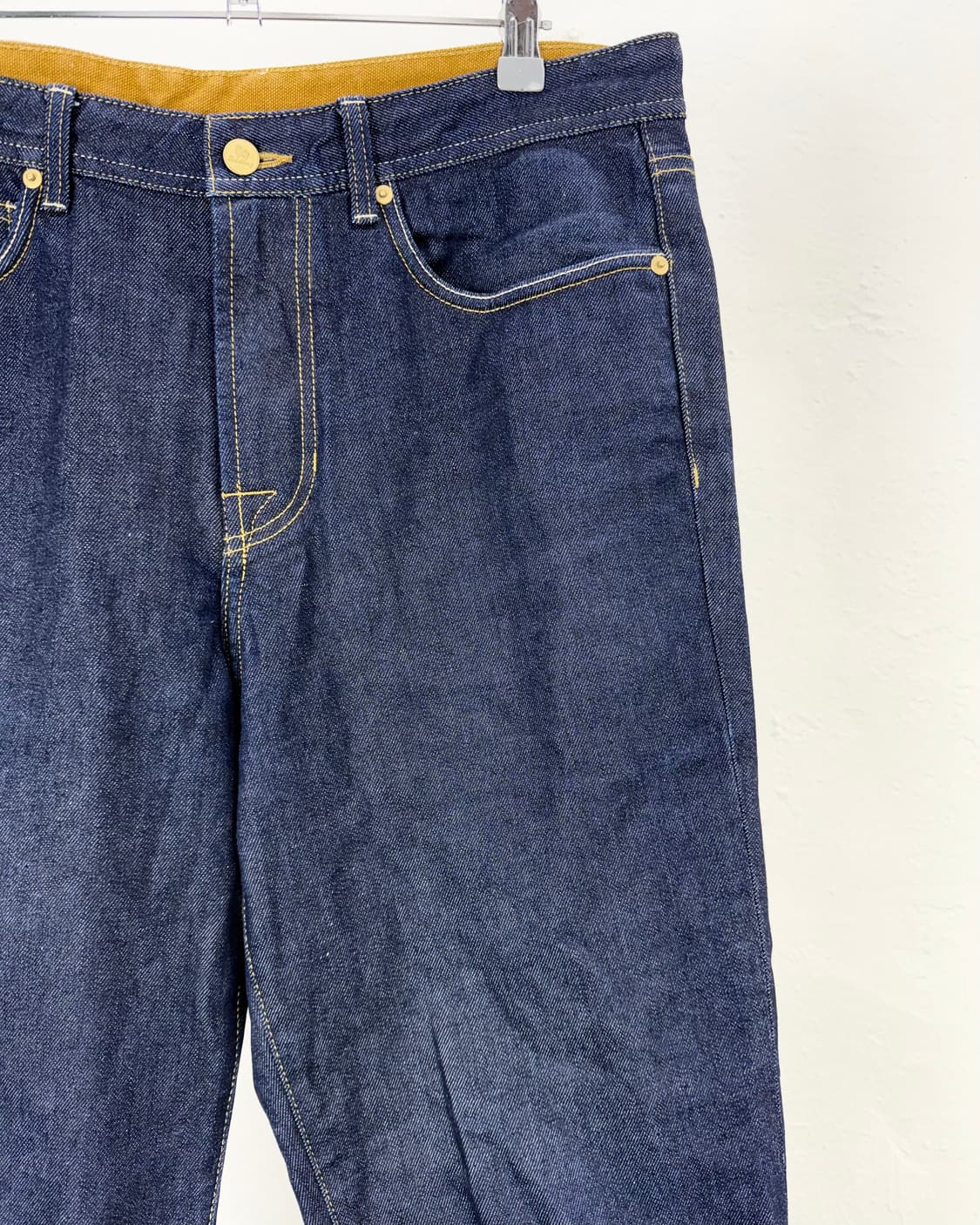 바스통 인디고 데님 702 커스텀 핏 재팬 머티리얼 데님 팬츠 상품이미지3