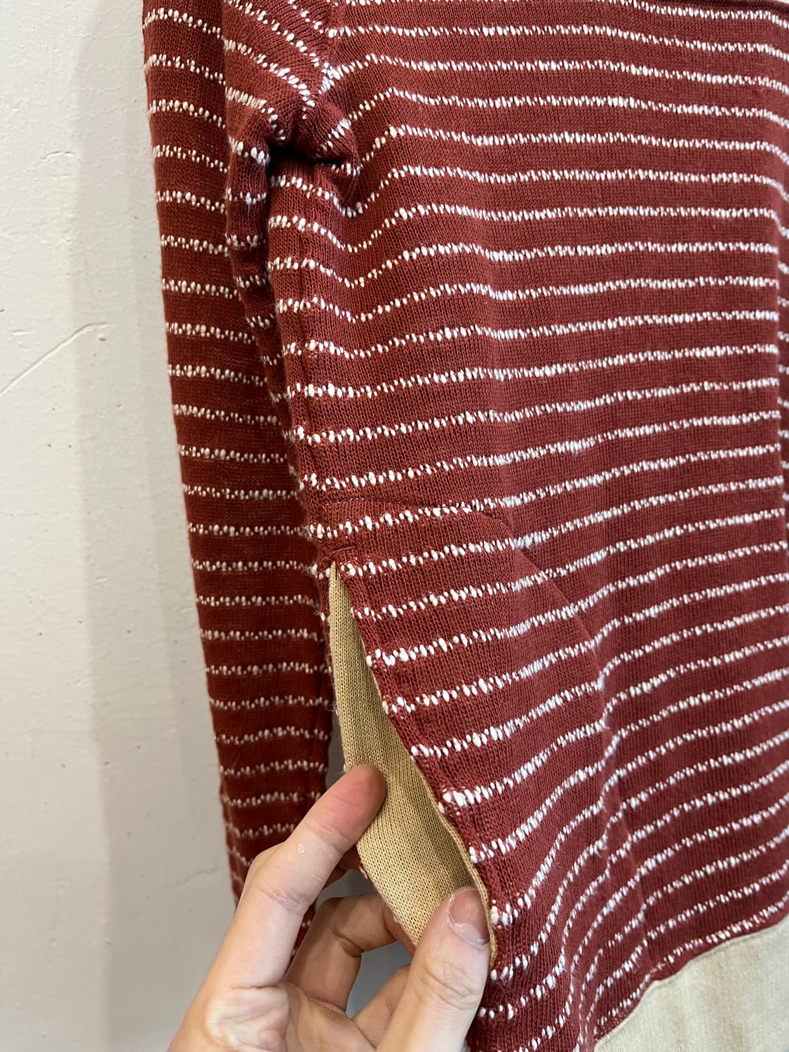 Nanea JPN 에스닉 콘쵸 니트 후드 미사용품 상품이미지7