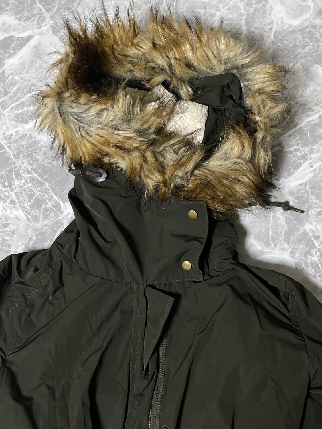 fur long jacket 상품이미지2