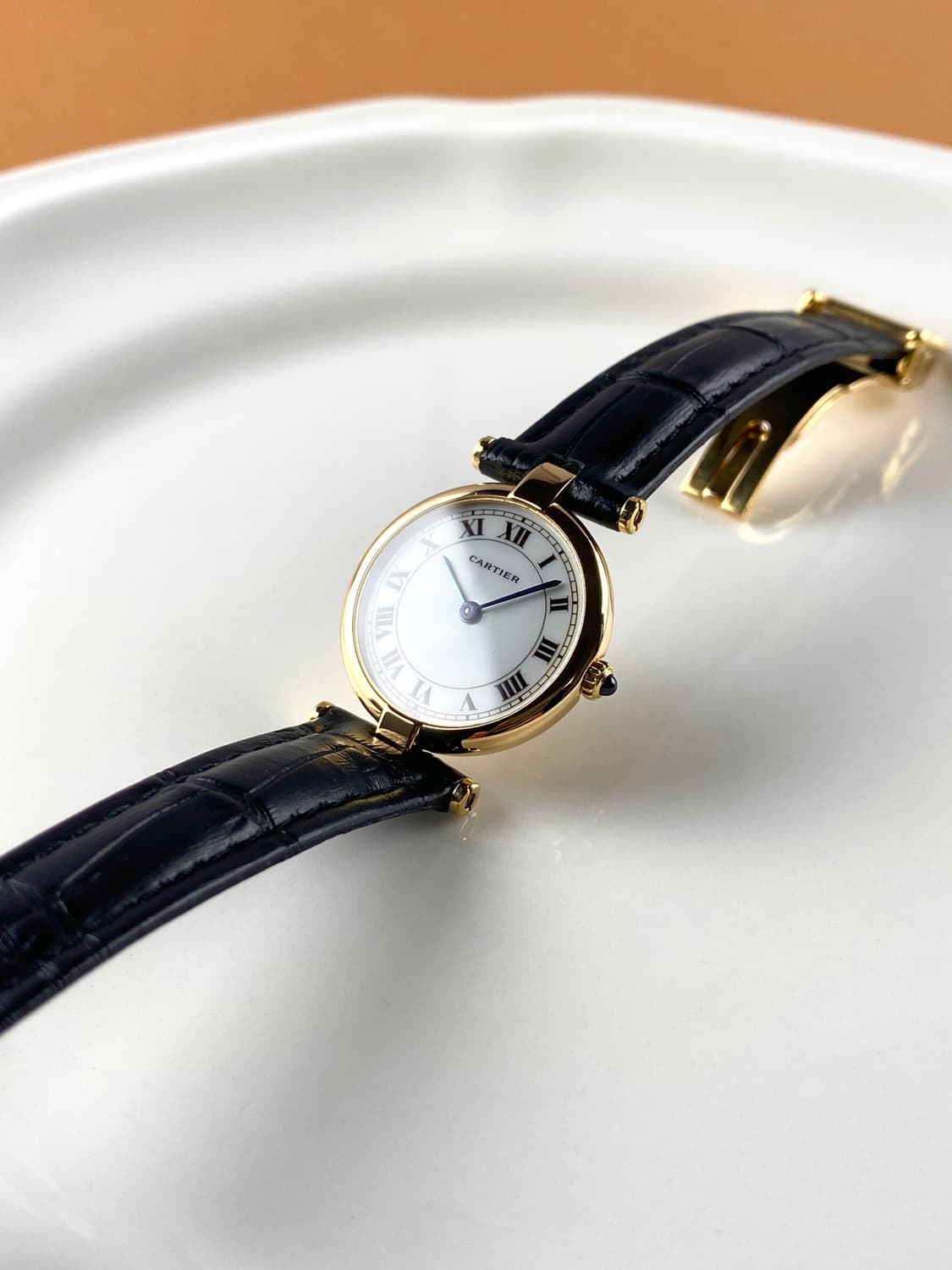 cartier vendome round 18K watch SM 상품이미지6