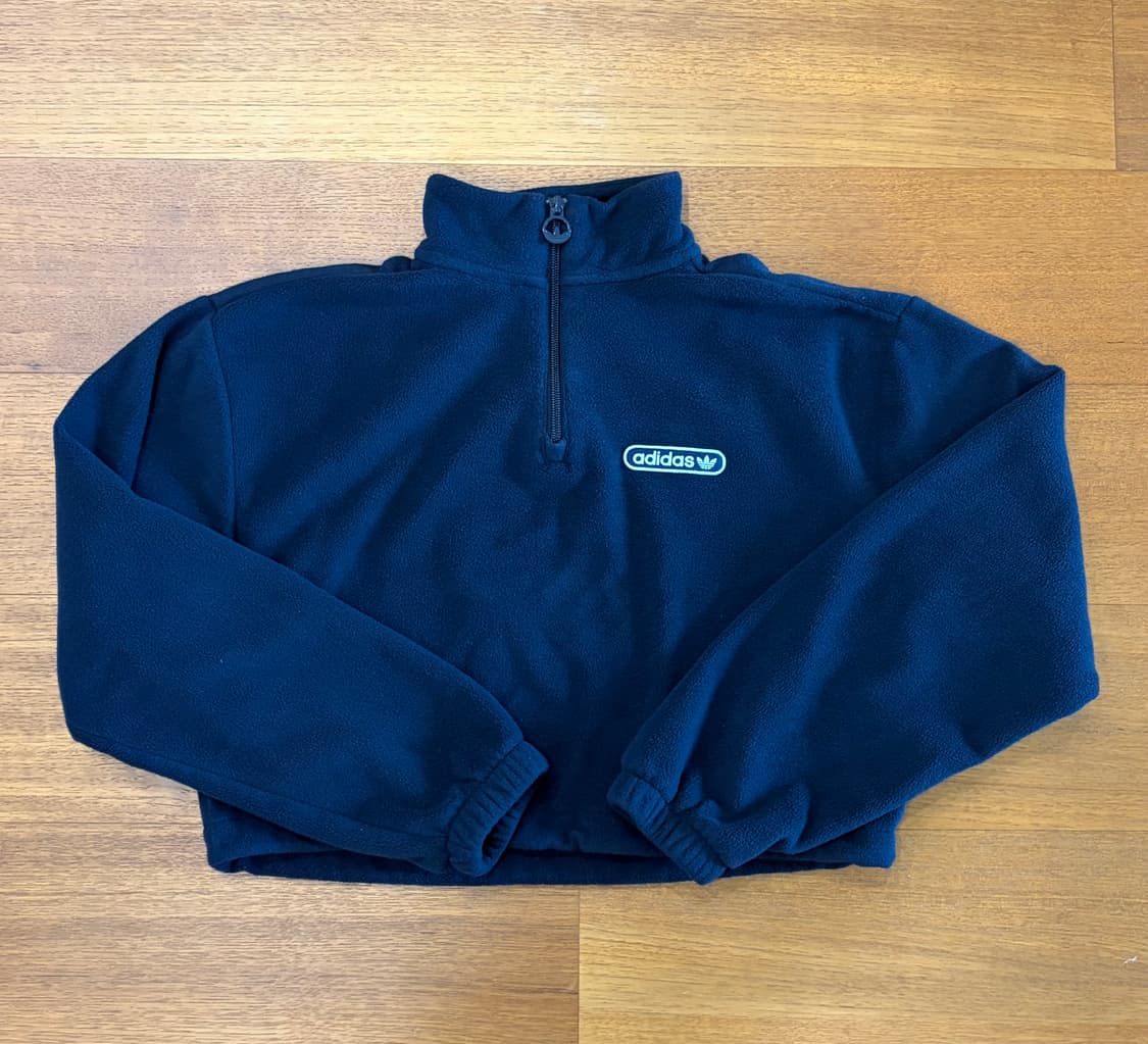 아디다스 오리지널 반집업 후리스 상품이미지1