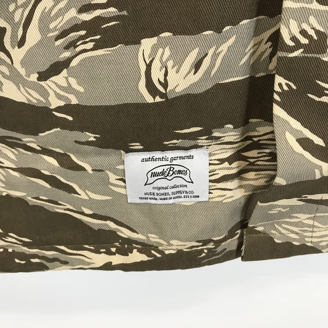 누드본즈 타이거카모 후드자켓 [M] 상품이미지2