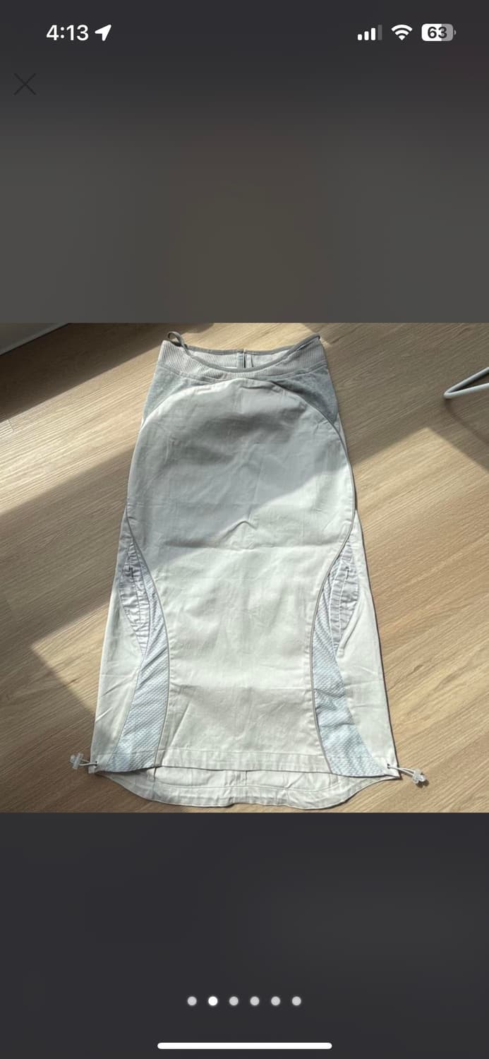 000 Undefined 화이트 스커트 상품이미지2