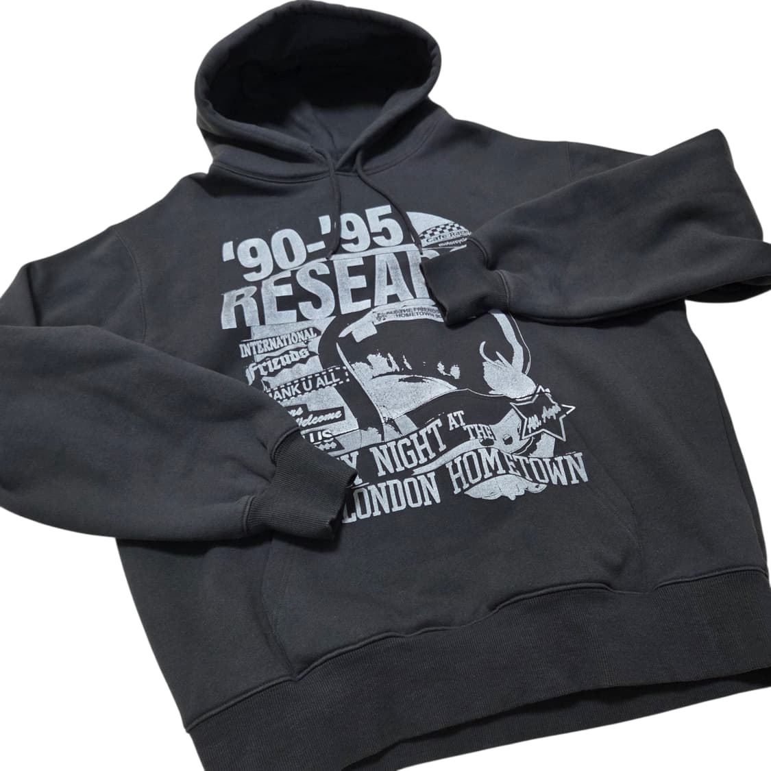 Vivastudio 비바스튜디오 M 빅로고 기모 후드티  상품이미지2