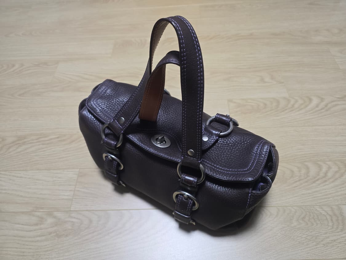 Coach 코치 페블레더 사첼 미니 보스턴백  상품이미지1