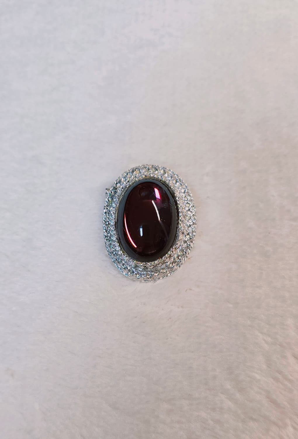 영국 빈티지 브로치 퍼플 스톤 상품이미지1