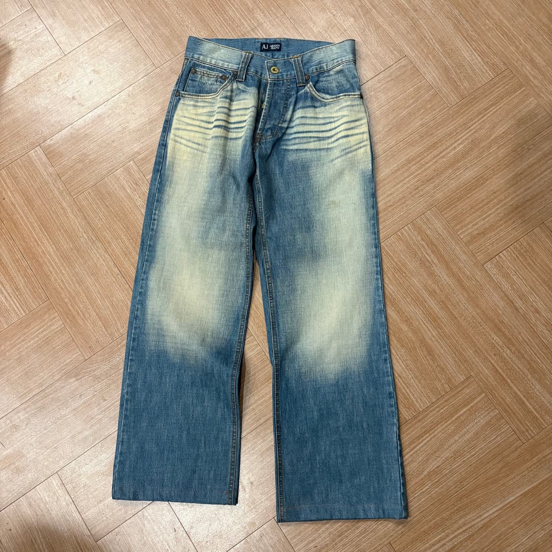 알마니 진스 하드 페이딩 데님 상품이미지4