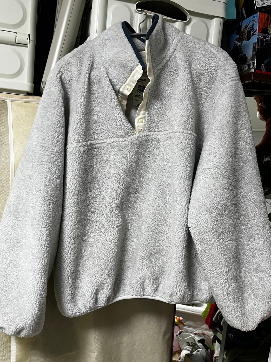 비아플레인 플리스 아노락 상품이미지4