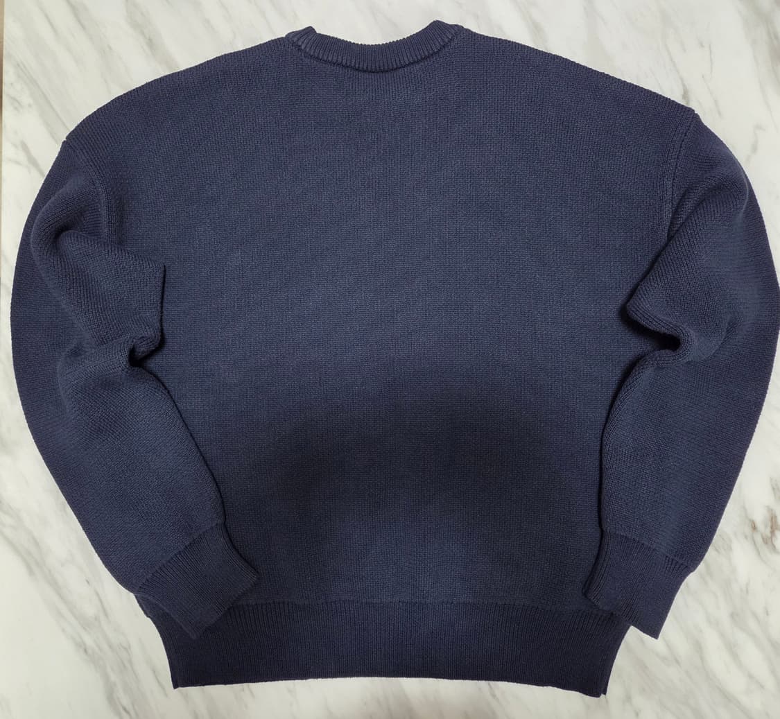 피오갓에센셜 풀오버 다크 네이비 니트 상품이미지2