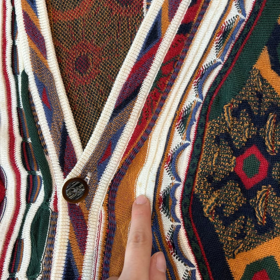 COOPI 케이블 니트 가디건 상품이미지3