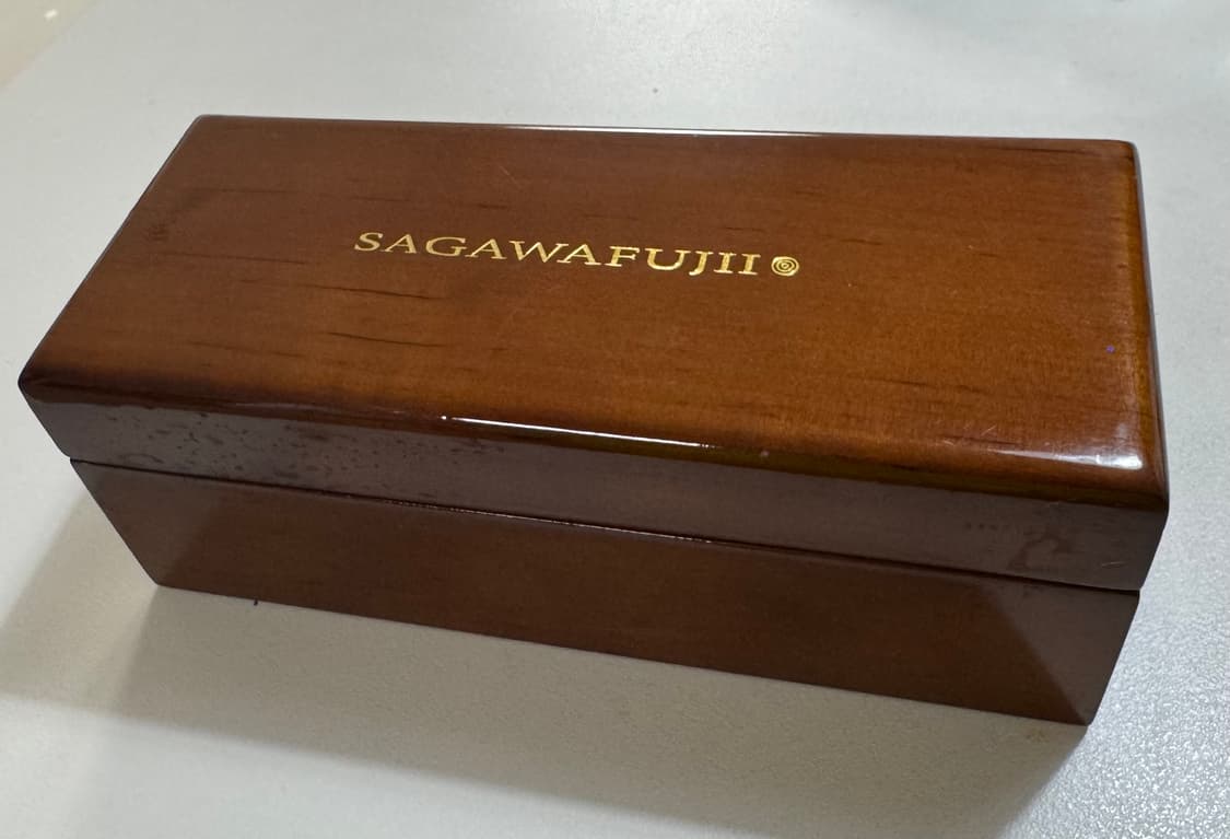 사가와후지이 테논 안경 (톨토이즈 컬러 + 우드) 상품이미지9