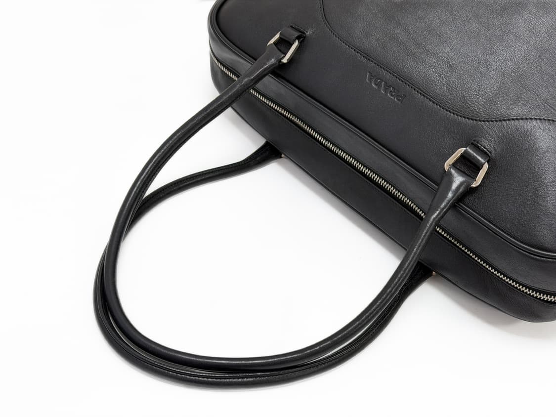 프라다 레더 볼링백 상품이미지5