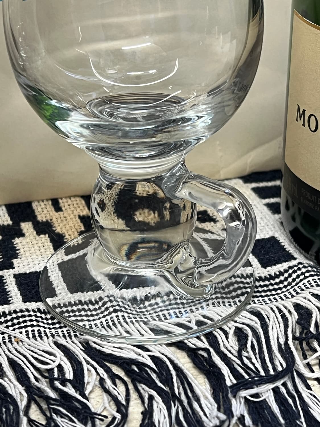 VTG 80s Irish Coffee Glas Classic Handle 상품이미지7
