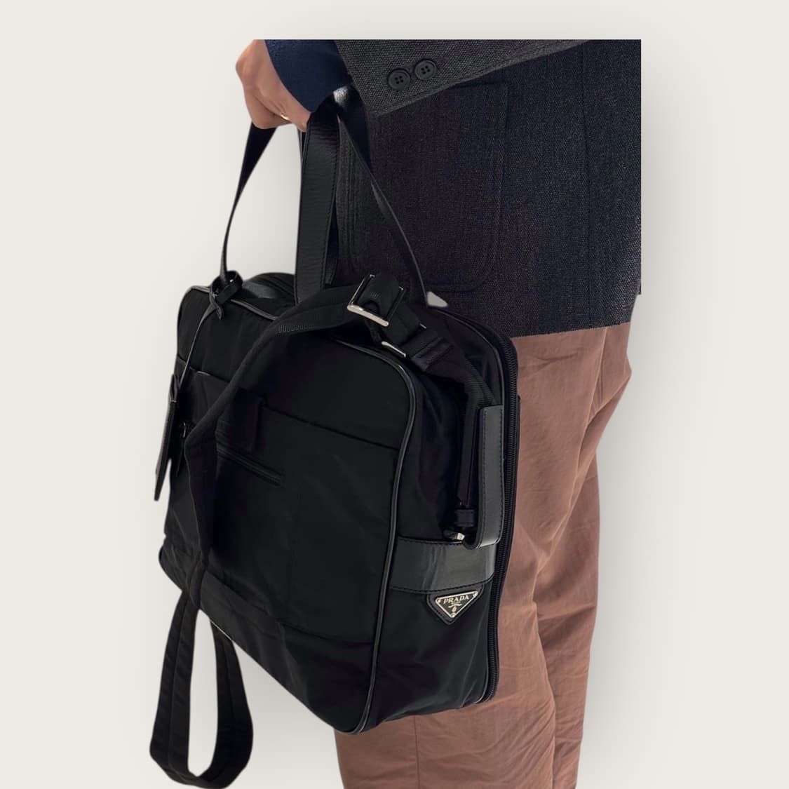 프라다 나일론 브리프케이스 서류가방 상품이미지1