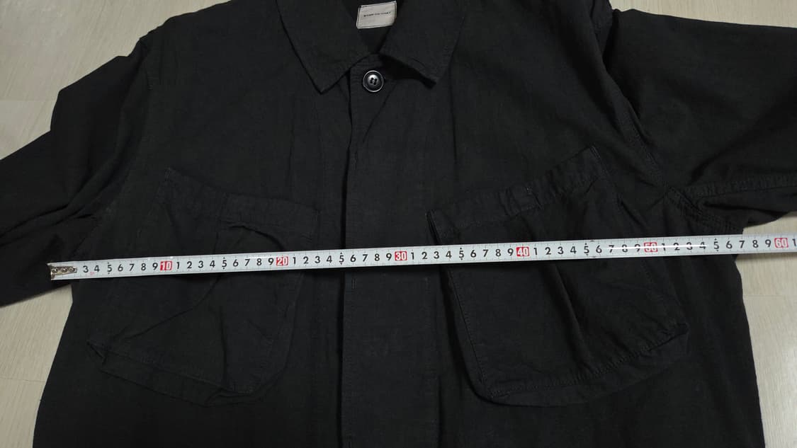 (착샷) 사쥬드크레 햄프 밀리터리 퍼티그 bdu 자켓 상품이미지5